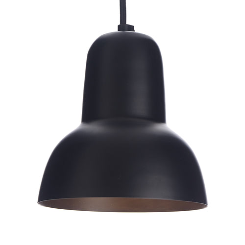Bodua pendant lamp, black, 100% metal | URBANARA pendant lamps