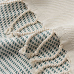 Bolu Hammam Towel [Dark grey blue/Natural white]