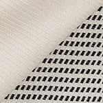 Bolu Hammam Towel black & natural white, 50% bamboo & 50% cotton | High quality homewares