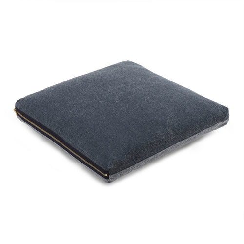 Calcada cushion teal & white, 60% cotton & 40% acrylic