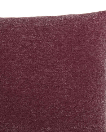 Calcada cushion bordeaux red & white, 60% cotton & 40% acrylic