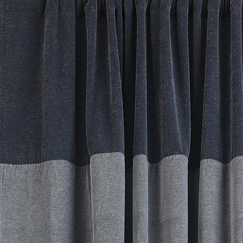 Calcada curtain teal & white, 60% cotton & 40% acrylic | High quality homewares