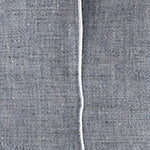 Casaal Short Sleeve Pyjama Shirt dark grey blue & white, 100% linen & 100% cotton | Find the perfect nightwear