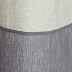 Cataya Linen Curtain Set [Natural/Charcoal]