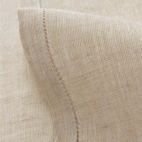 Cavaillon Table Runner gold & natural, 87% linen & 13% lurex | URBANARA christmas decoration