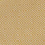 Cesme Hammam Towel mustard & white, 100% cotton | High quality homewares