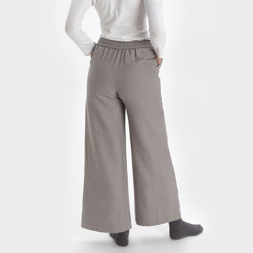 Coja pyjama, grey & natural white, 100% cotton |High quality homewares