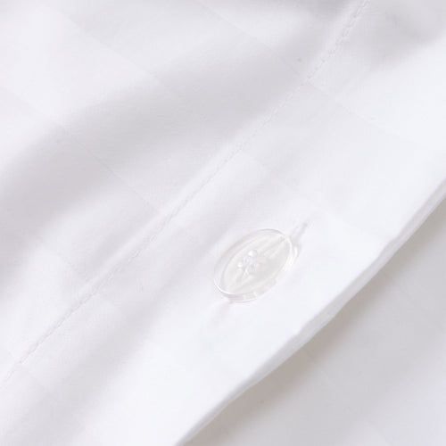 Como Bed Linen white, 100% cotton | URBANARA sateen bedding