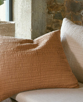 Cushion Cover Velho Soft clay, 100% BCI Cotton