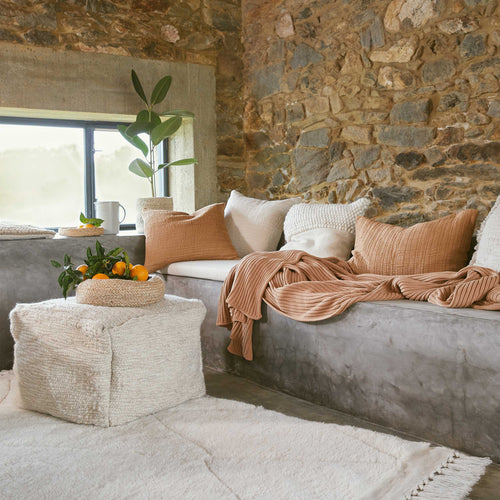 Velho Cushion Cover [Soft clay]