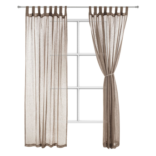 Cotopaxi Linen Curtain taupe, 100% linen