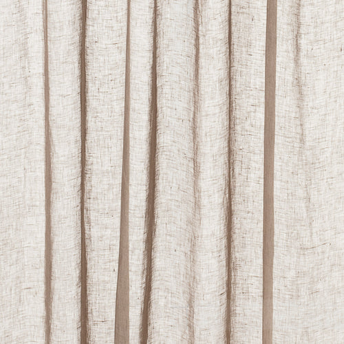 Cotopaxi Linen Curtain taupe, 100% linen | URBANARA curtains