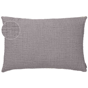 Couco Cushion light grey & grey, 100% cotton