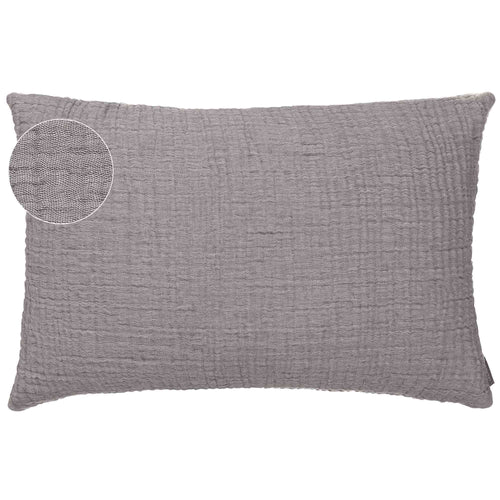 Couco Cushion light grey & grey, 100% cotton