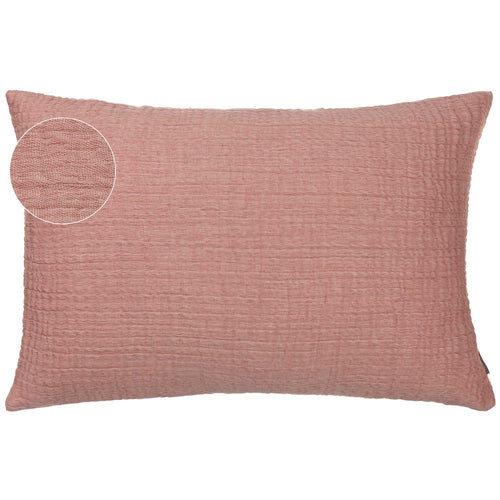 Couco cushion cover, rouge & natural, 100% cotton