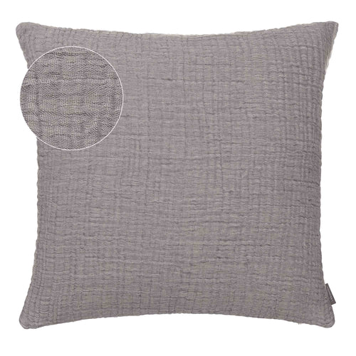 Couco Cushion light grey & grey, 100% cotton