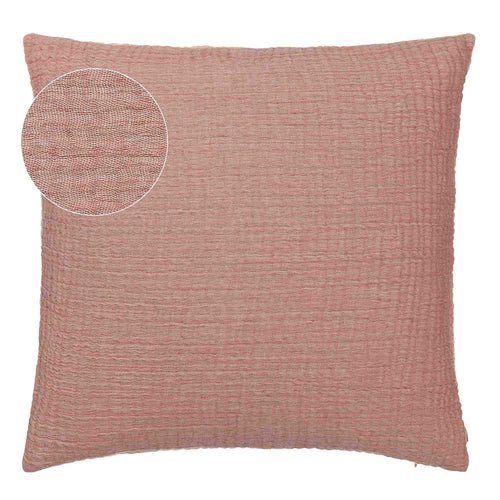 Couco Cushion rouge & natural, 100% cotton