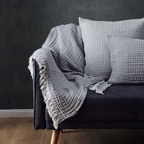 Couco Cushion in light grey & grey | Home & Living inspiration | URBANARA