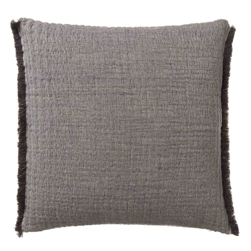 Cousso Cushion Cover grey, 75% cotton & 25% recycled polyester
