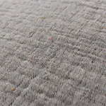 Cousso Cushion Cover grey, 75% cotton & 25% recycled polyester | High quality homewares