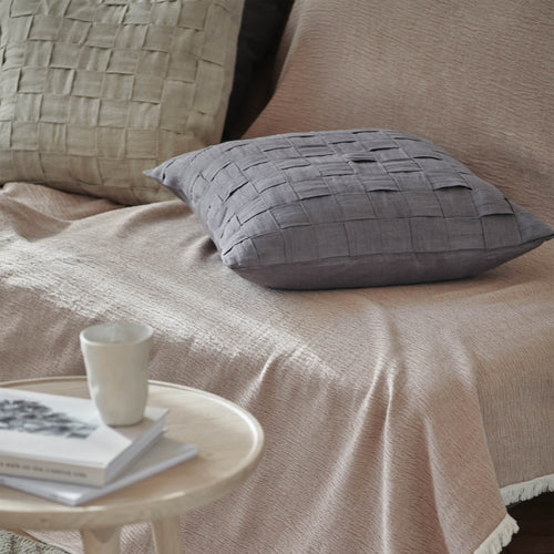 Akole Cushion in dark grey | Home & Living inspiration | URBANARA