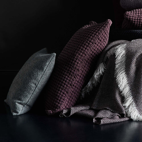 Veiros Sao Cushion in bordeaux red | Home & Living inspiration | URBANARA