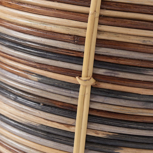 Dampar Storage multicolour, 100% rattan | URBANARA storage baskets