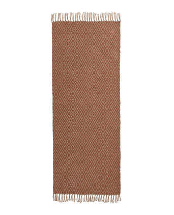 Dasheri Jute Runner [Clay/Natural]