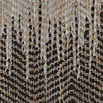 Daugai doormat, white & black & natural, 60% jute & 30% leather & 10% cotton | URBANARA doormats