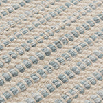 Rug Duburi Green grey & Natural white, 100% Cotton | High quality homewares 