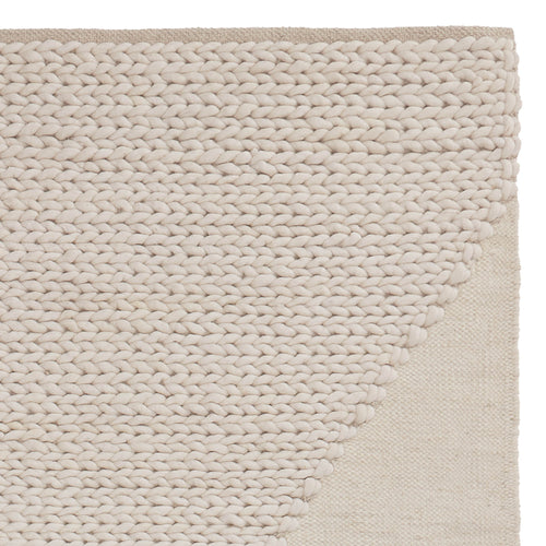 Dumala Wool Rug ivory, 80% wool & 20% cotton