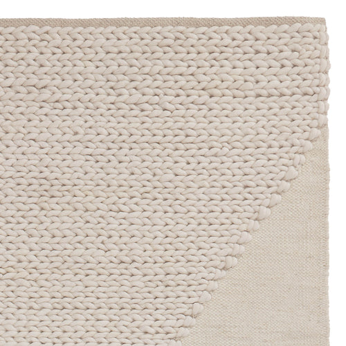 Dumala Wool Rug ivory, 80% wool & 20% cotton