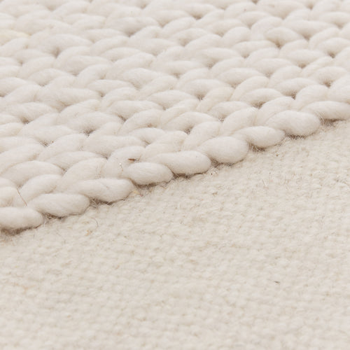 Dumala Wool Rug ivory, 80% wool & 20% cotton | High quality homewares