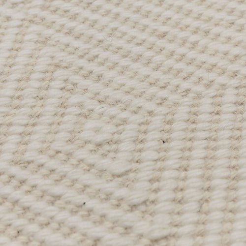 Dumka Wool Rug [Natural white]