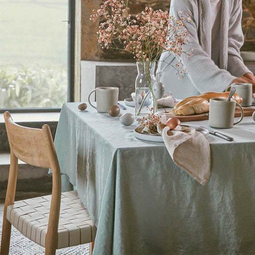 Light Oiled Oak & Natural white Dining Chair Zenica | Home & Living inspiration | URBANARA