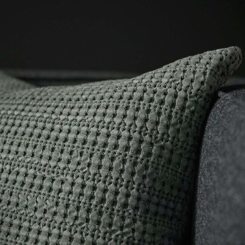 Anadia Cotton Cushion Cover [Mist green]
