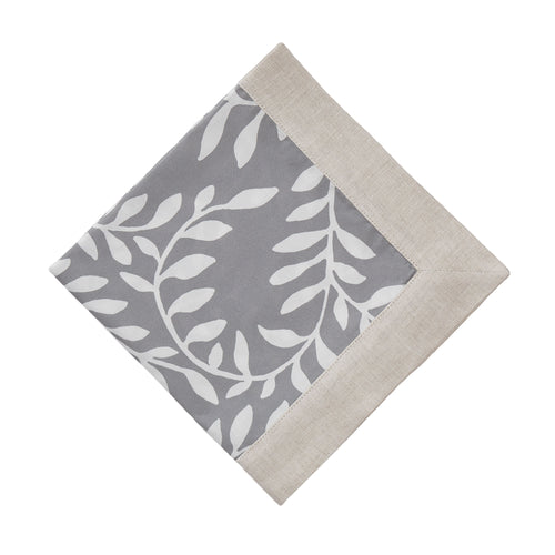 Eixo Napkin Set in grey & white & natural | Home & Living inspiration | URBANARA