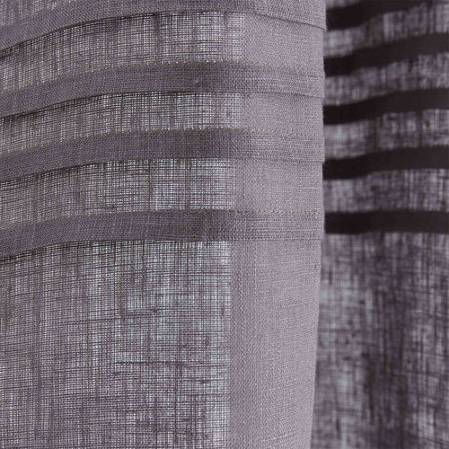 Etova Curtain Set grey, 100% linen | High quality homewares