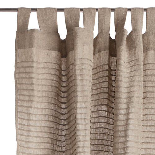 Etova Curtain natural, 100% linen | URBANARA curtains