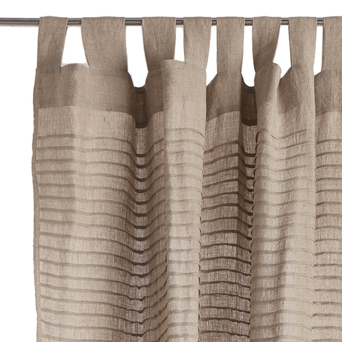 Etova Curtain natural, 100% linen | High quality homewares
