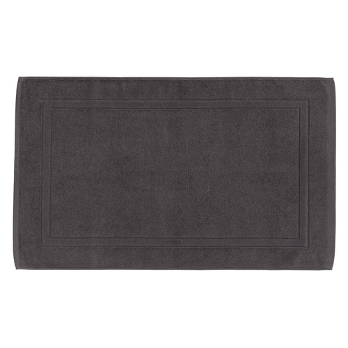 Faia Bath Mat charcoal, 100% organic cotton