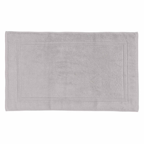 Faia Bath Mat light grey, 100% organic cotton