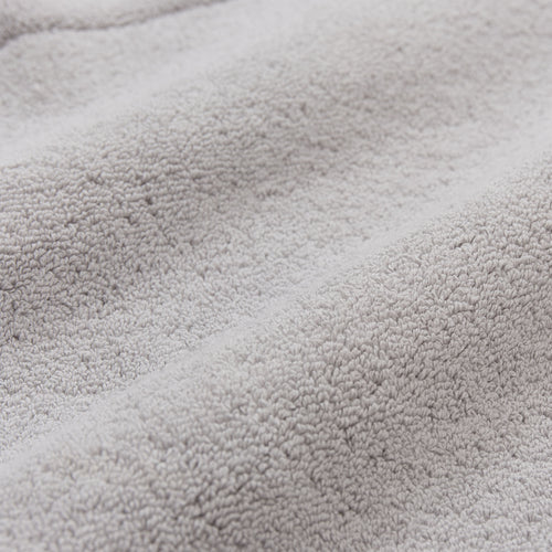 Faia Bath Mat light grey, 100% organic cotton | URBANARA bath mats