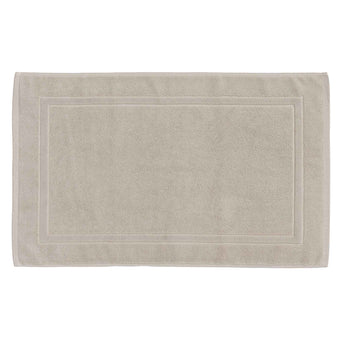 Faia Bath Mat stone grey, 100% organic cotton