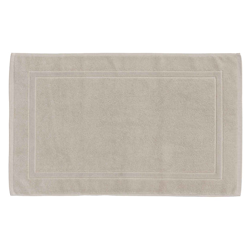 Faia Bath Mat stone grey, 100% organic cotton