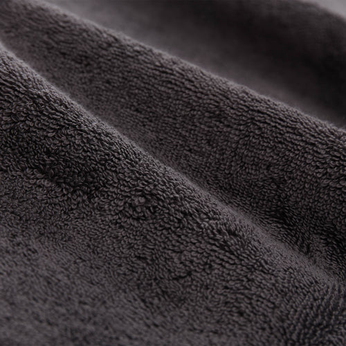Faia Towel charcoal, 100% organic cotton | High quality homewares