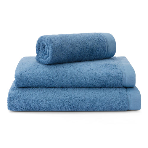 Faia Cotton Towel [Light blue]
