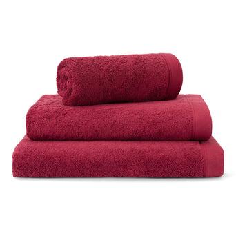Faia Cotton Towel [Raspberry rose]