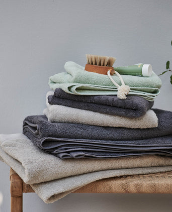 Faia Towel mint, 100% organic cotton