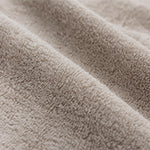 Faia Towel stone grey, 100% organic cotton | URBANARA cotton towels